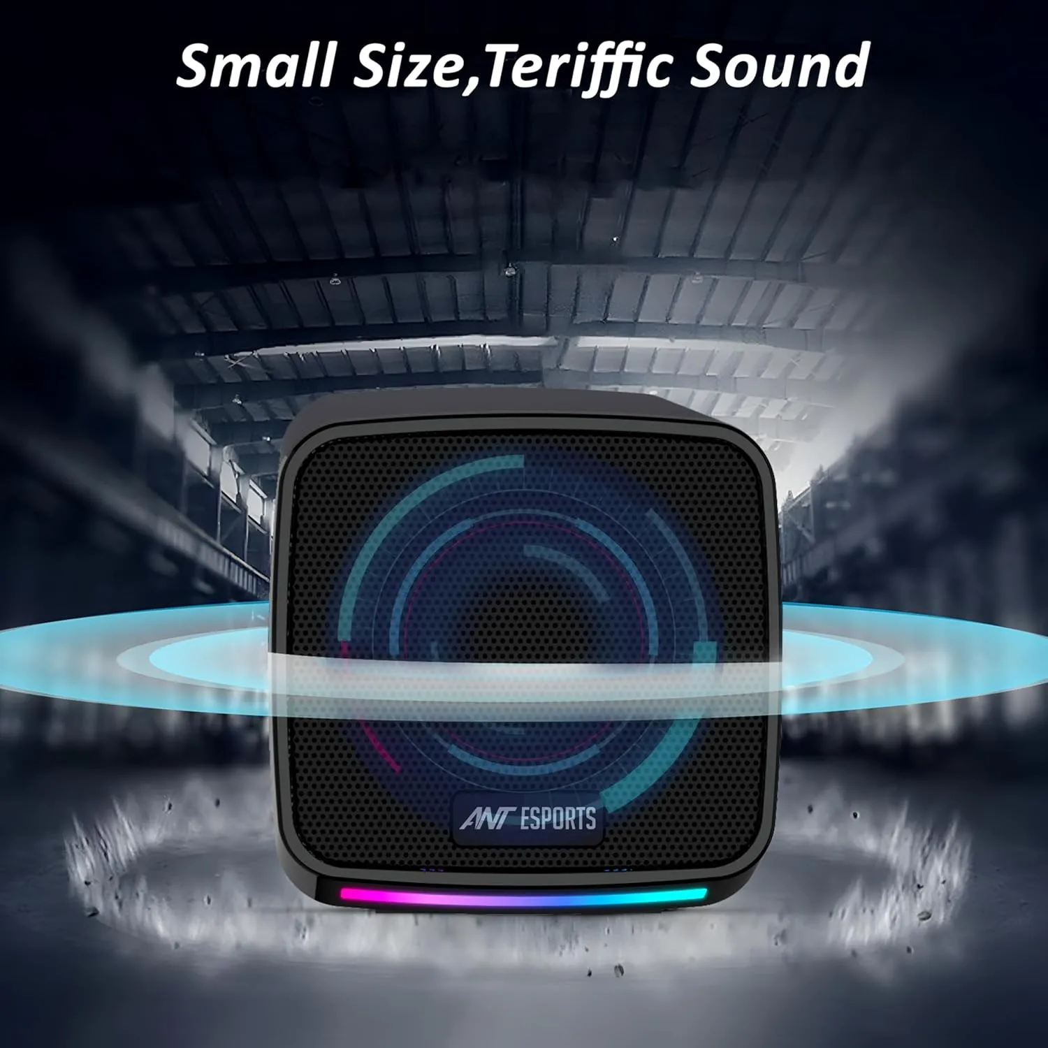 Ant Esports Speaker USB 2.0 GS195 RGB 10w view 4
